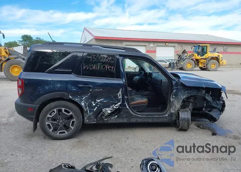 2021 Ford Bronco Sport Outer Banks из США, поврежденный, VIN 3FMCR9C65MRA35240